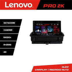 Lenovo Navigatie Android Audi Q3 2011-2018 QLED 2K GPS CarPlay 8GB RAM 256GB (KIT-q3+PRO-2K-9-8+256)