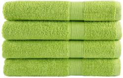 vidaXL Prosoape de sauna premium SOLUND 4 buc. verde 80x200 cm 600 gsm GartenMobel Dekor (137507) Prosop