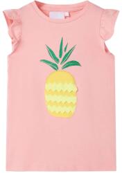vidaXL Tricou pentru copii, roz, 116 GartenMobel Dekor (11276)