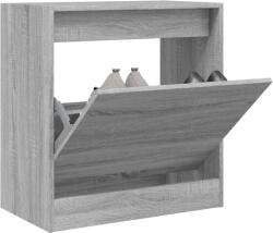 vidaXL Pantofar, gri sonoma, 60x34x63, 5 cm, lemn prelucrat GartenMobel Dekor (839943) Pantofar