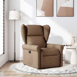 vidaXL Fotoliu rabatabil, maro, material textil GartenMobel Dekor (4015660)