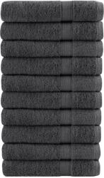 vidaXL Prosoape de sauna SOLUND 10 buc antracit 80x200 cm 600 gsm GartenMobel Dekor (137170) Prosop