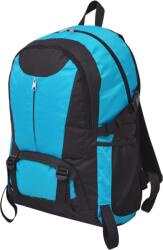 vidaXL Rucsac pentru drumetii, 40 L, negru si albastru GartenMobel Dekor (91108) Rucsac tura