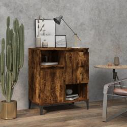 vidaXL Servanta, stejar fumuriu, 60x30x75 cm, lemn compozit GartenMobel Dekor (821153) Comoda