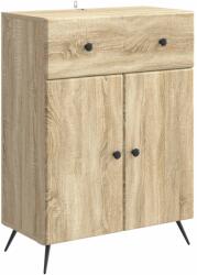 vidaXL Bufet cu sertar Stejar Sonoma 66 x 34, 5 x 90 cm Lemn prelucrat GartenMobel Dekor (895557) Comoda