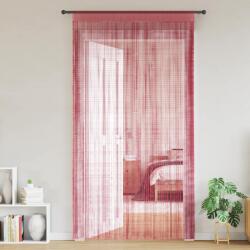 vidaXL Perdele sir 2 buc Roz 100x250 cm GartenMobel Dekor (4102041)