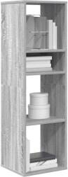 vidaXL Biblioteca, gri sonoma, 34x31x112 cm, lemn prelucrat GartenMobel Dekor (860288) Biblioteca