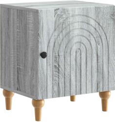vidaXL Noptiera Sonoma gri din lemn prelucrat, 43 x 34, 5 x 50 cm (894117)