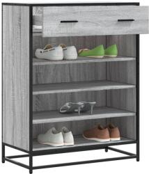 vidaXL Pantofar, sonoma gri, 75x38x97, 5 cm, lemn prelucrat/metal GartenMobel Dekor (3300878) Pantofar