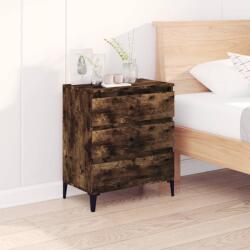 vidaXL Servanta, stejar fumuriu, 60x30x75 cm, lemn compozit GartenMobel Dekor (823053) Comoda
