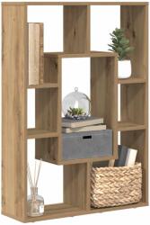 vidaXL Biblioteca, stejar artizanal, 63x20x90 cm, lemn prelucrat GartenMobel Dekor (858146) Biblioteca