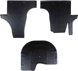 vidaXL Covor pentru masina 3 pcs Negru Potrivit pentru VW T5 2010-2015 GartenMobel Dekor (42029102)