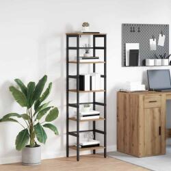 vidaXL Raft pentru carti Stejar Artizanal 40 x 29, 5 x 149 cm GartenMobel Dekor (883915) Biblioteca