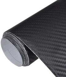 vidaXL Folii auto 3D, 2 buc. , negru, 100x150 cm GartenMobel Dekor (210716)