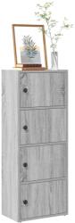 vidaXL Biblioteca, gri sonoma, 40x24x102 cm, lemn prelucrat GartenMobel Dekor (860378) Biblioteca