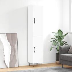 vidaXL Dulap înalt, alb, 34, 5x34x180 cm, lemn prelucrat GartenMobel Dekor (3198817) Comoda