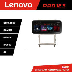 Lenovo Navigatie Hyundai IX55 Lenovo PRO 12.3 inch QLED, 8GB RAM, 256GB, 4G (KIT-ix55+PRO-12.3-8+256)