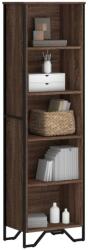 vidaXL Biblioteca, stejar maro, 50x31x169 cm, lemn prelucrat GartenMobel Dekor (848618) Biblioteca