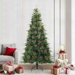 vidaXL Brad de Craciun artificial cu ramuri articulare Verde 240 cm GartenMobel Dekor (42019305)