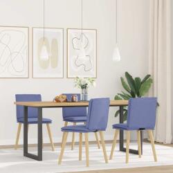 vidaXL Scaune de sufragerie 4 buc tesatura Jeans Blue GartenMobel Dekor (3315365)