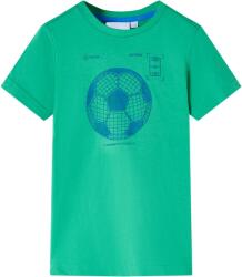 vidaXL Tricou pentru copii, verde, 104 GartenMobel Dekor (11645)