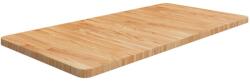 vidaXL Blat de baie, maro deschis, 100x50x2, 5 cm, lemn masiv tratat GartenMobel Dekor (343039)
