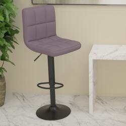 vidaXL Scaun de bar, gri taupe, material textil GartenMobel Dekor (334273)