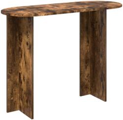 vidaXL Masa de consola cu depozitare Stejar fumuriu 100 x 39, 5 x 75 cm GartenMobel Dekor (8001154)