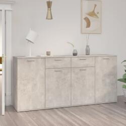 vidaXL Servanta, gri beton, 160x36x75 cm, lemn prelucrat GartenMobel Dekor (3074931) Comoda