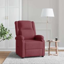 vidaXL Fotoliu rabatabil, rosu vin, material textil GartenMobel Dekor (342422)