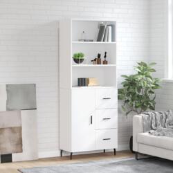 vidaXL Dulap înalt, alb, 69, 5x34x180 cm, lemn compozit GartenMobel Dekor (3189461) Comoda