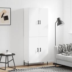 vidaXL Dulap înalt, alb, 69, 5x34x180 cm, lemn compozit GartenMobel Dekor (3195683) Comoda