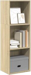 vidaXL Biblioteca, stejar sonoma, 40x30x114 cm, lemn prelucrat GartenMobel Dekor (857869) Biblioteca