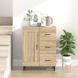 vidaXL Servanta, stejar sonoma, 69, 5x34x90 cm, lemn compozit GartenMobel Dekor (812234) Comoda