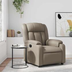 vidaXL Fotoliu rabatabil, cappuccino, piele ecologica GartenMobel Dekor (373566)