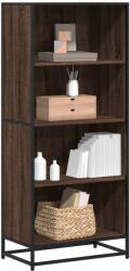 vidaXL Biblioteca, stejar maro, 60x35x139 cm, lemn prelucrat GartenMobel Dekor (3300844) Biblioteca