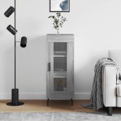 vidaXL Servanta, gri sonoma, 34, 5x34x90 cm, lemn compozit GartenMobel Dekor (828818) Comoda