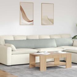 vidaXL Perne pentru canapea 2 pcs Gri deschis 200 x 40 cm GartenMobel Dekor (42013885)