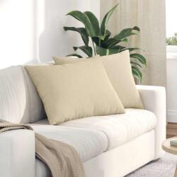 vidaXL Perne pentru canapea Crem tesatura GartenMobel Dekor (42013746)