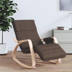 vidaXL Scaun balansoar, maro închis, material textil GartenMobel Dekor (351078) Balansoar