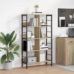 vidaXL Raft pentru carti Stejar Sonoma 82 x 32 x 144, 5 cm GartenMobel Dekor (883983) Biblioteca