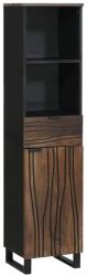 vidaXL Dulap de Baie castan 38 x 33 x 160 cm Lemn prelucrat GartenMobel Dekor (4018030)