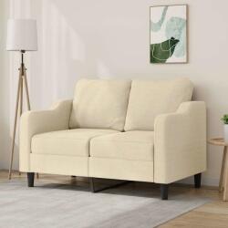 vidaXL Canapea cu 2 locuri, crem, 120 cm, material textil GartenMobel Dekor (359353) Canapea