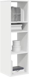 vidaXL Biblioteca, alb, 34x31x112 cm, lemn prelucrat GartenMobel Dekor (860283) Biblioteca