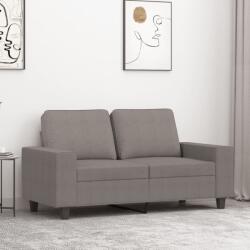vidaXL Canapea cu 2 locuri, gri taupe, 120 cm, material textil GartenMobel Dekor (359390) Canapea