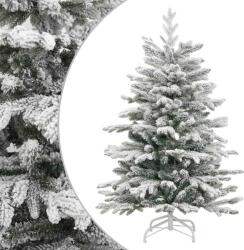 vidaXL Brad de Craciun artificial cu balamale si zapada pufoasa 180 cm GartenMobel Dekor (358386)