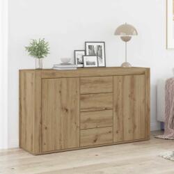 vidaXL Bufet cu sertar Stejar Artizanal 120 x 36 x 69 cm Lemn compozit GartenMobel Dekor (3333864) Comoda