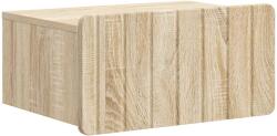 vidaXL Noptiera suspendata stejar Sonoma cu sertar, 49 x 34, 5 x 24 cm (898279)