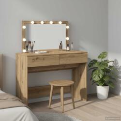 vidaXL Masa de Machiaj cu sertar Stejar Artizanal 100 x 40 x 120 cm GartenMobel Dekor (868861)