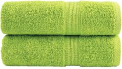 vidaXL Prosoape oaspeti premium SOLUND 2 buc. verde 30x50 cm 600 gsm GartenMobel Dekor (137494) Prosop